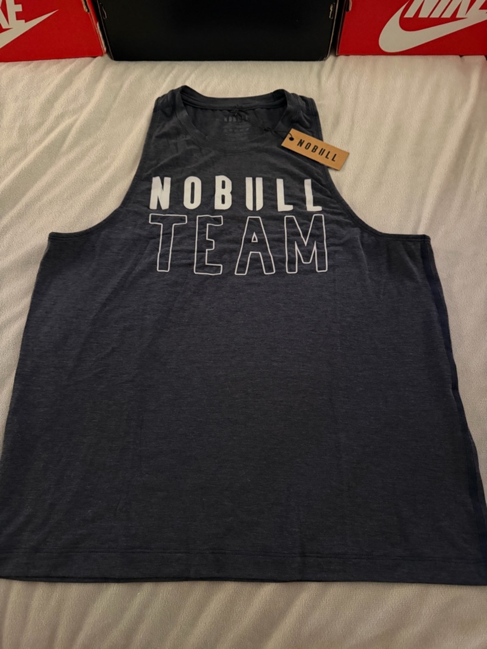 NOBULL Navy Blue Women’s Medium Tank